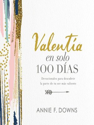 cover image of Valentía en solo 100 días